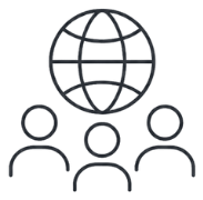 Multicultural icon